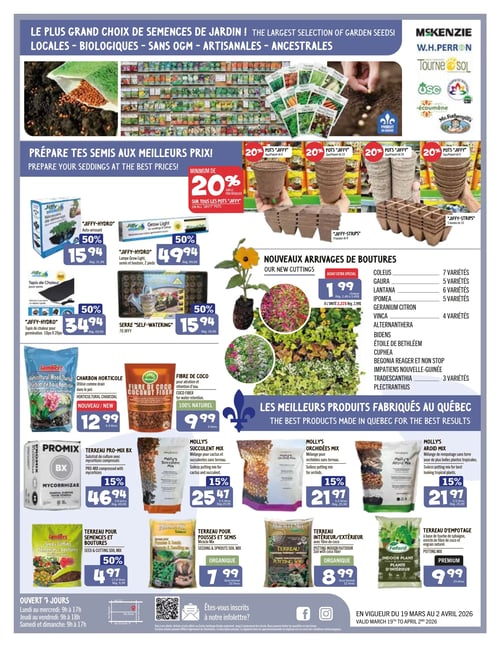 Circulaire Centre Jardinage Granby - Page 2