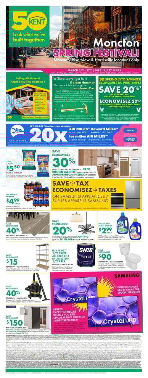 Circulaire Kent - Festival du Printemps à Moncton - Page 1