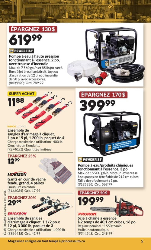 Circulaire Princess Auto - Page 25