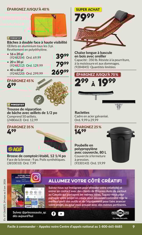 Circulaire Princess Auto - Page 29