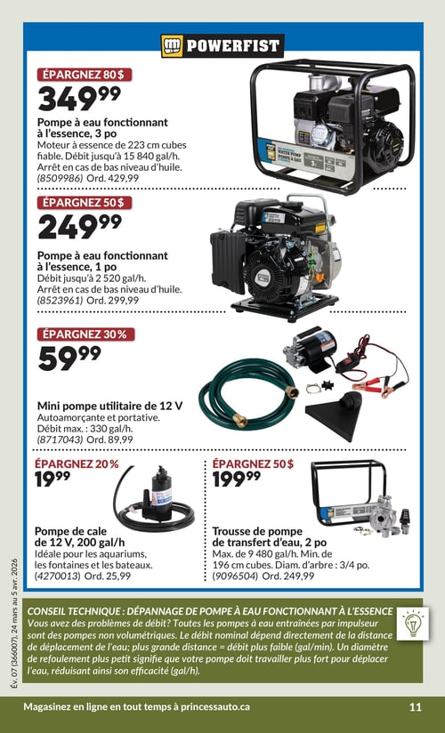 Circulaire Princess Auto - Page 31