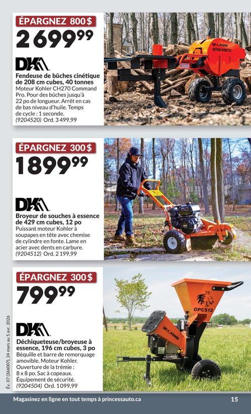 Circulaire Princess Auto - Page 35