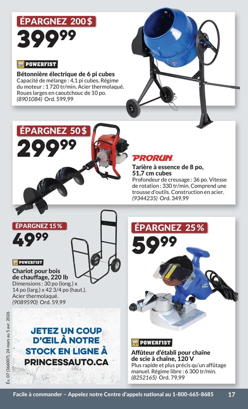 Circulaire Princess Auto - Page 37