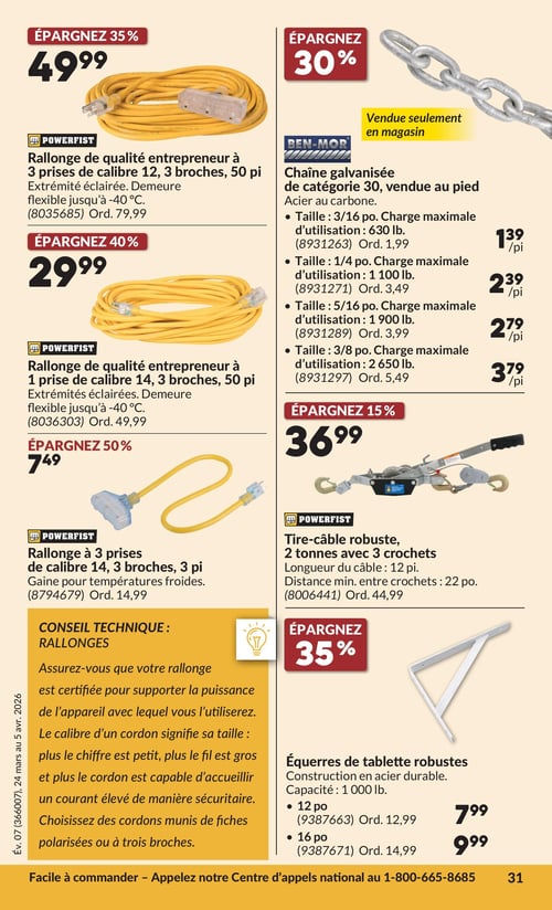 Circulaire Princess Auto - Page 51