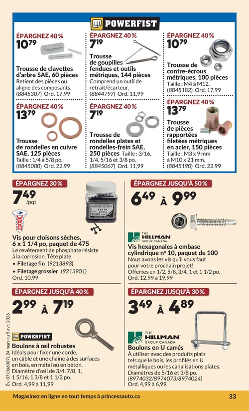 Circulaire Princess Auto - Page 53