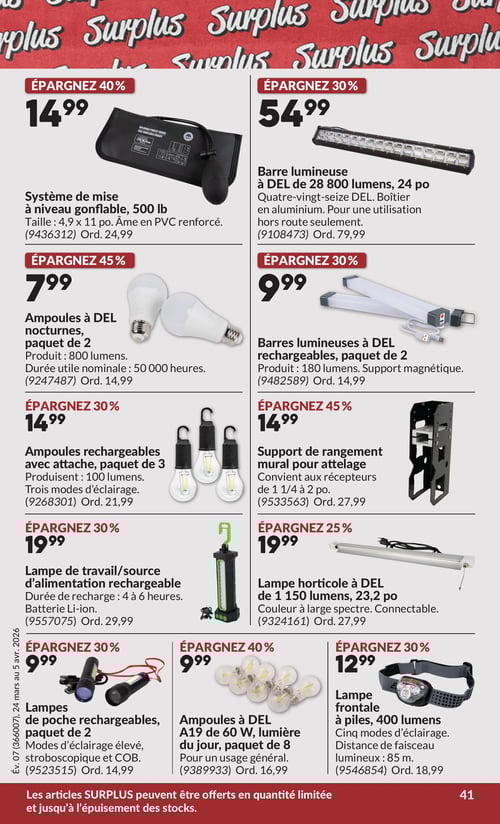 Circulaire Princess Auto - Page 61