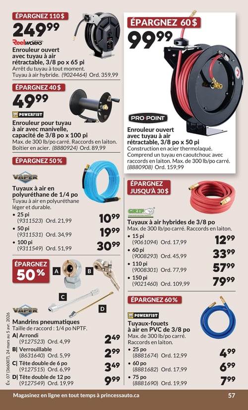 Circulaire Princess Auto - Page 77