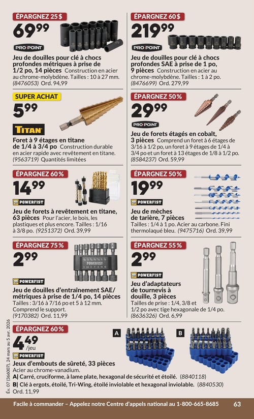 Circulaire Princess Auto - Page 83