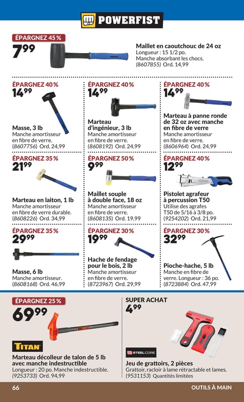 Circulaire Princess Auto - Page 86