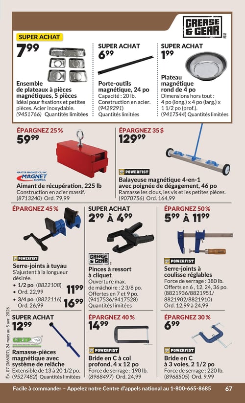 Circulaire Princess Auto - Page 87