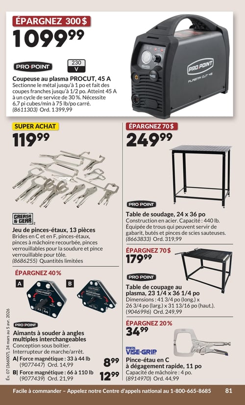 Circulaire Princess Auto - Page 101