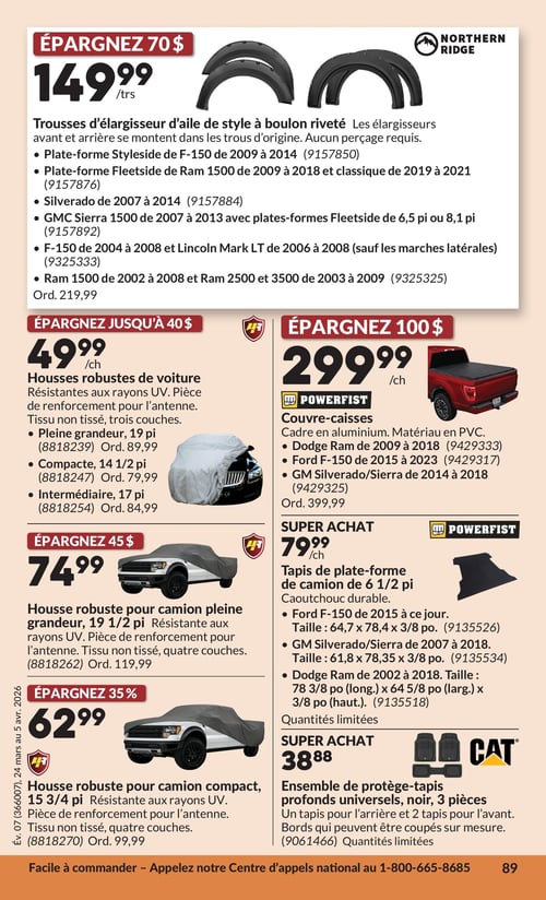 Circulaire Princess Auto - Page 109