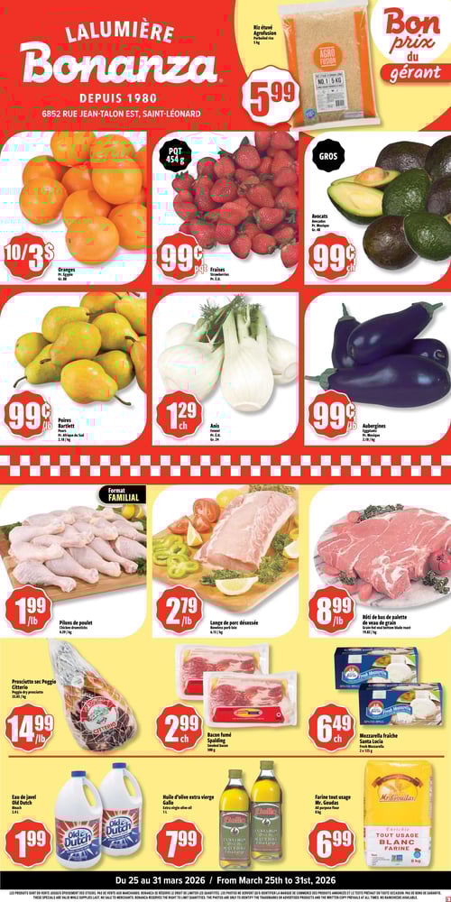 Circulaire Bonanza - Page 1