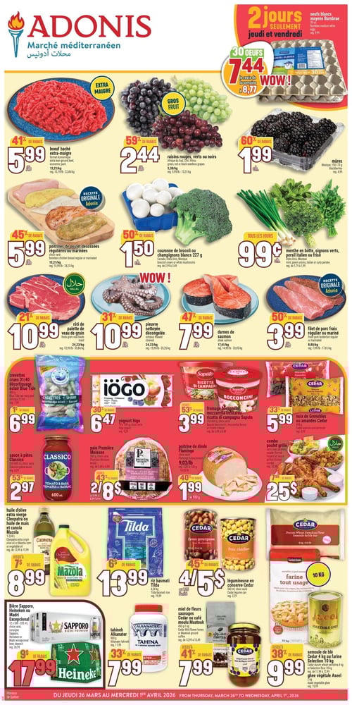 Circulaire Adonis - Page 1