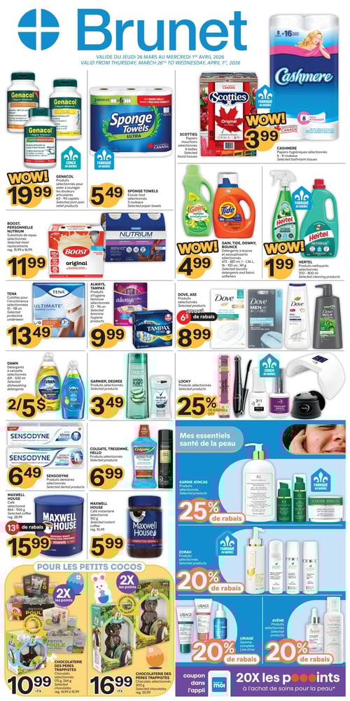 Circulaire Brunet - Page 1