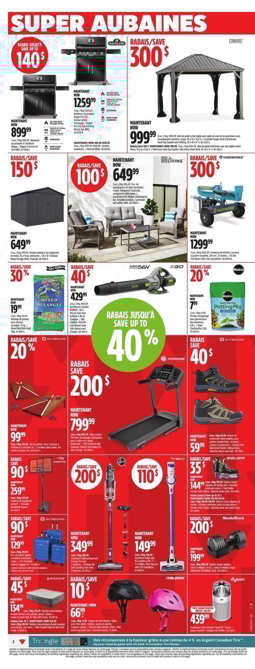 Circulaire Canadian Tire - Page 2