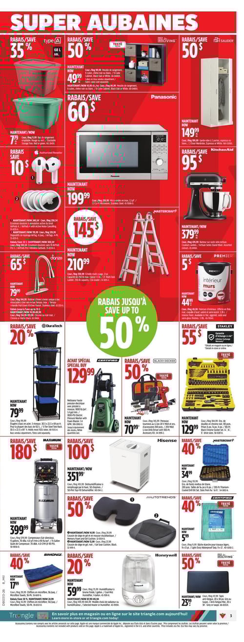 Circulaire Canadian Tire - Page 3