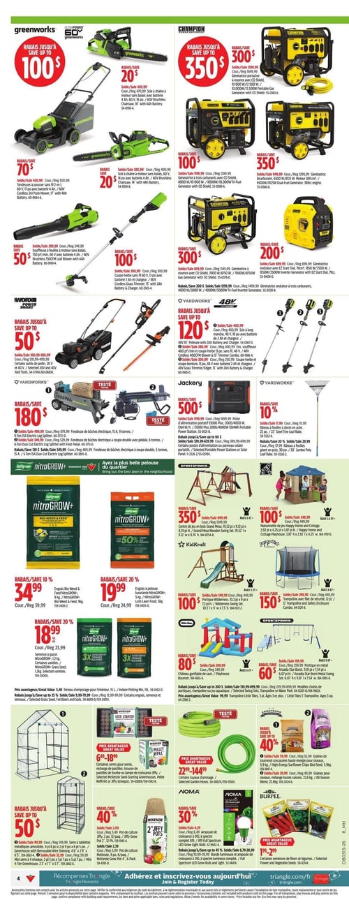 Circulaire Canadian Tire - Page 4