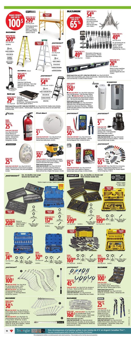 Circulaire Canadian Tire - Page 10