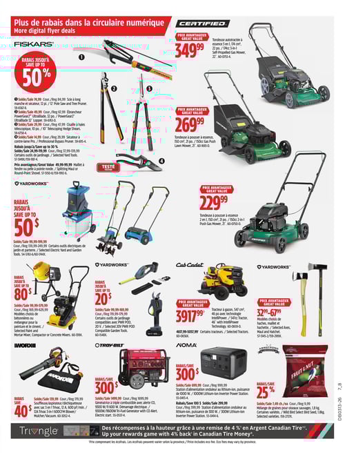 Circulaire Canadian Tire - Page 17