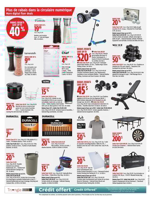 Circulaire Canadian Tire - Page 21