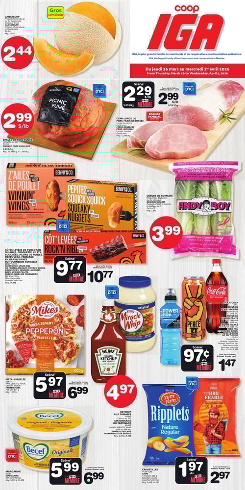 Circulaire IGA Coop - Îles de la Madeleine - Page 1