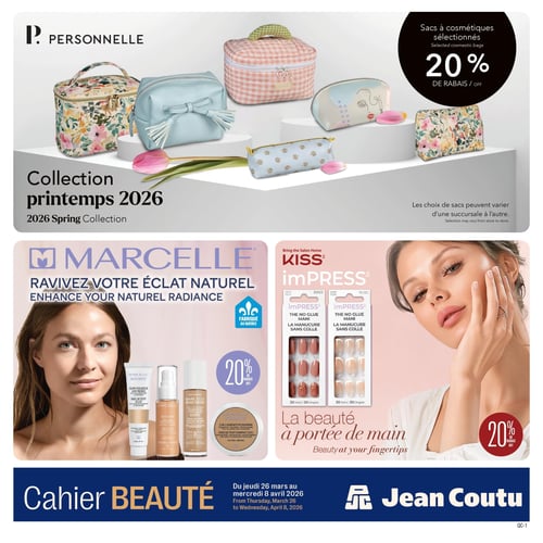 Circulaire Jean Coutu - Cahier Beauté - Page 2