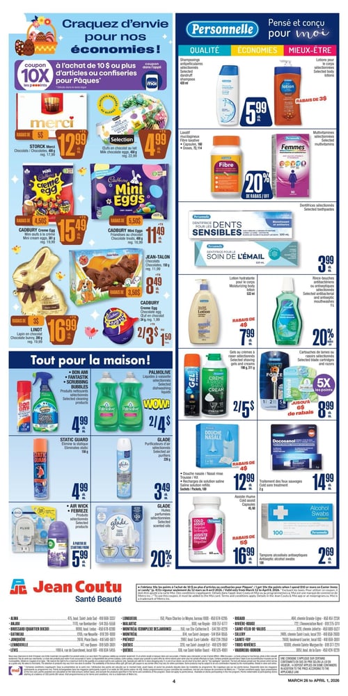 Circulaire Jean Coutu - Santé Beauté - Page 4