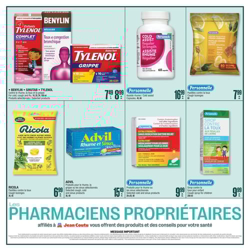 Circulaire Jean Coutu - Votre Santé ici - Page 3