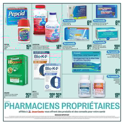 Circulaire Jean Coutu - Votre Santé ici - Page 5