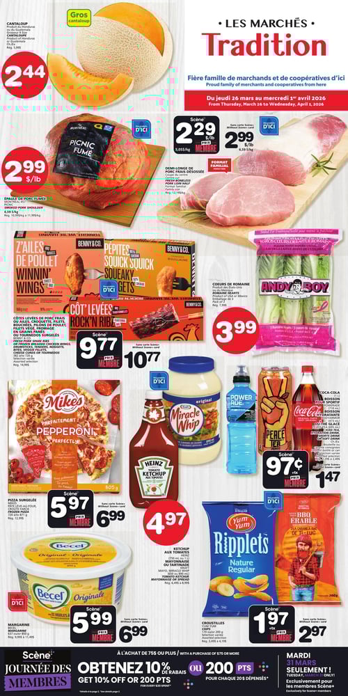 Circulaire Les Marchés Tradition - Page 1