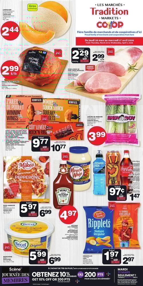 Circulaire Les Marchés Tradition - Nouveau-Brunswick - Page 1