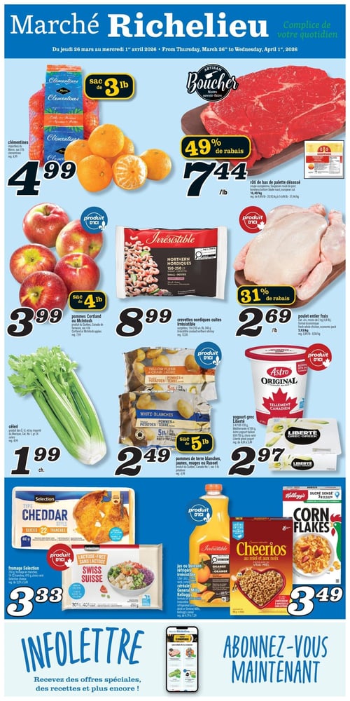 Circulaire Marché Richelieu - Page 1