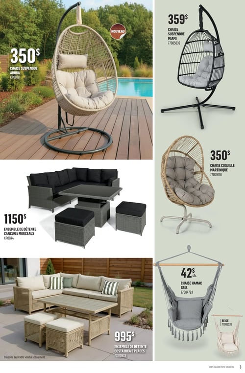 Circulaire Canac - Collection Patio - Page 3