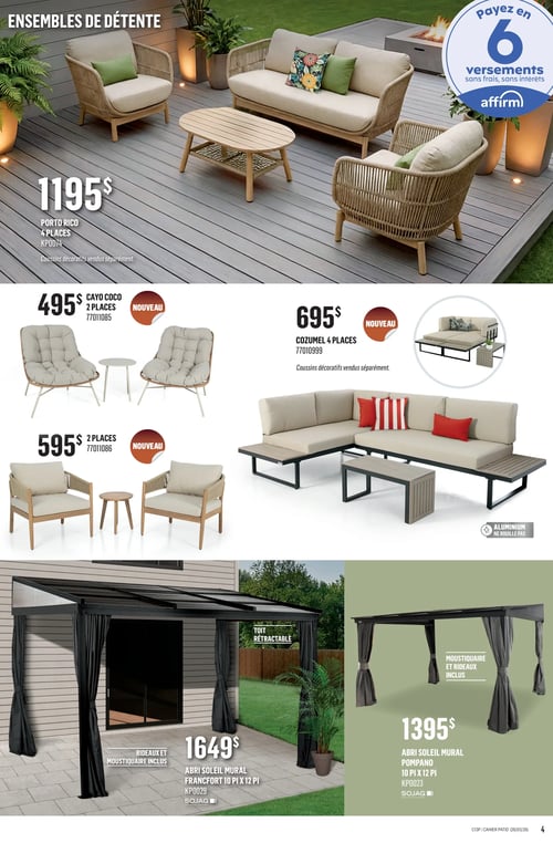 Circulaire Canac - Collection Patio - Page 4