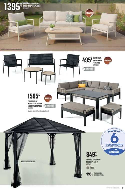Circulaire Canac - Collection Patio - Page 5