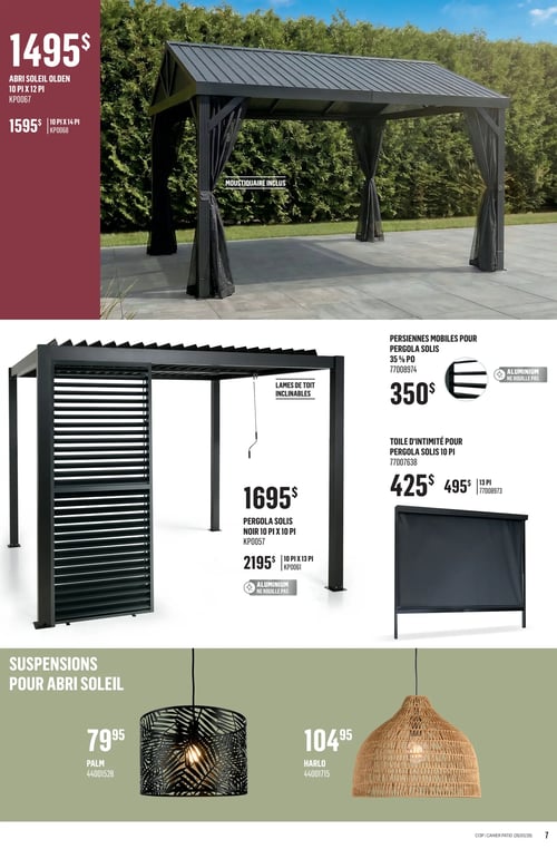 Circulaire Canac - Collection Patio - Page 7