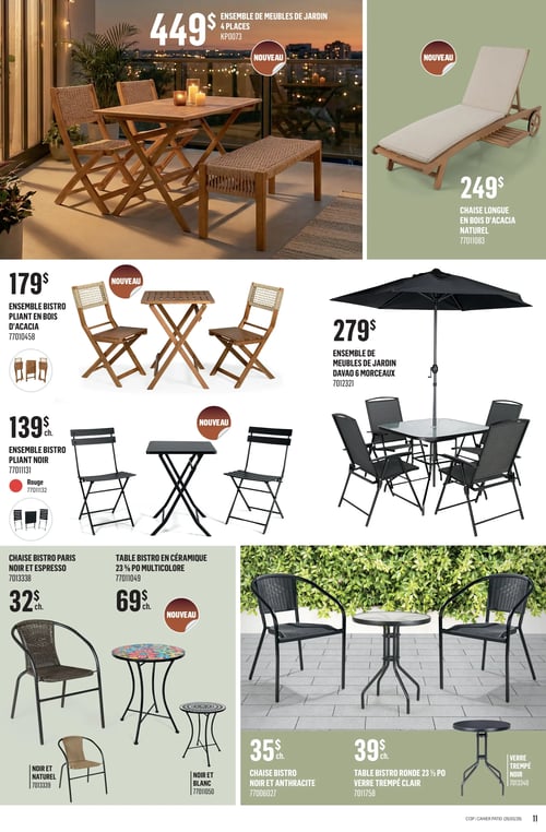 Circulaire Canac - Collection Patio - Page 11