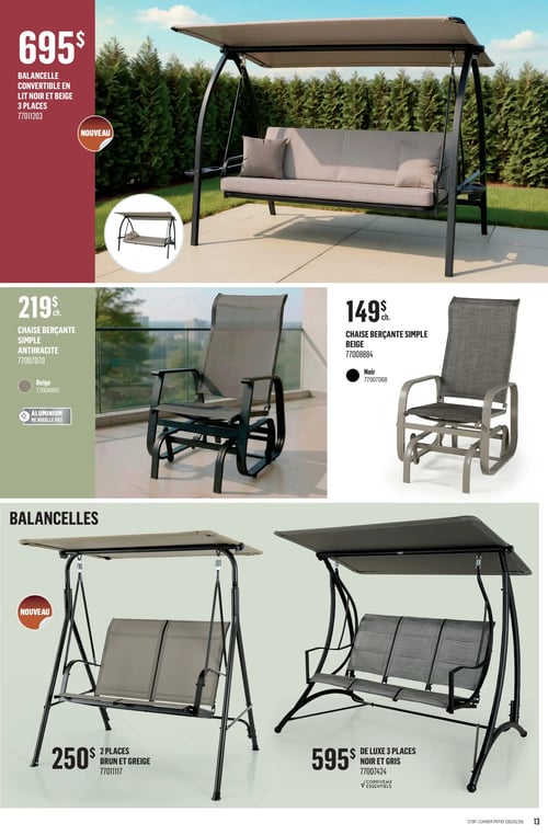 Circulaire Canac - Collection Patio - Page 13