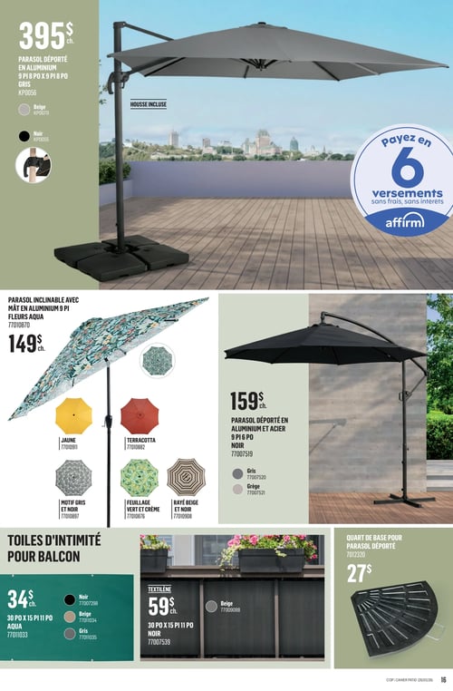 Circulaire Canac - Collection Patio - Page 16