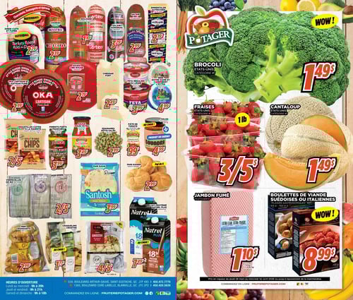 Circulaire Fruiterie Potager Saint-Eustache / Blainville - Page 1