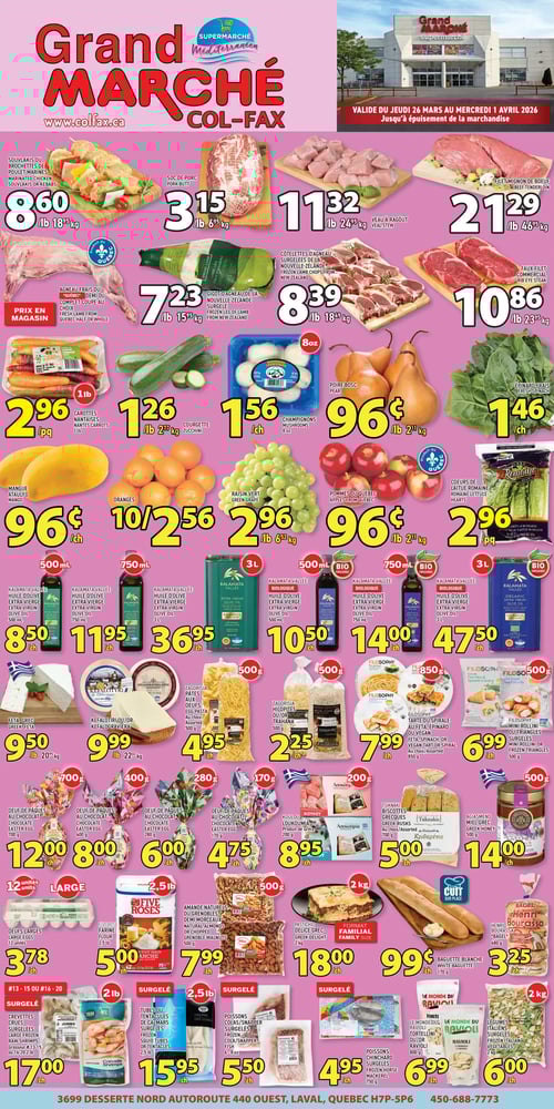 Circulaire Grand Marché Laval - Page 1