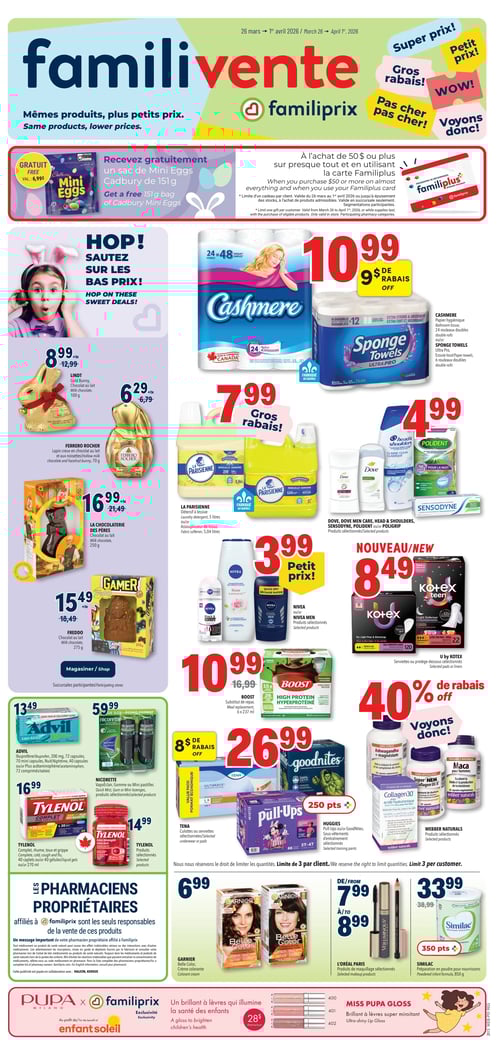 Circulaire Familiprix - Page 1