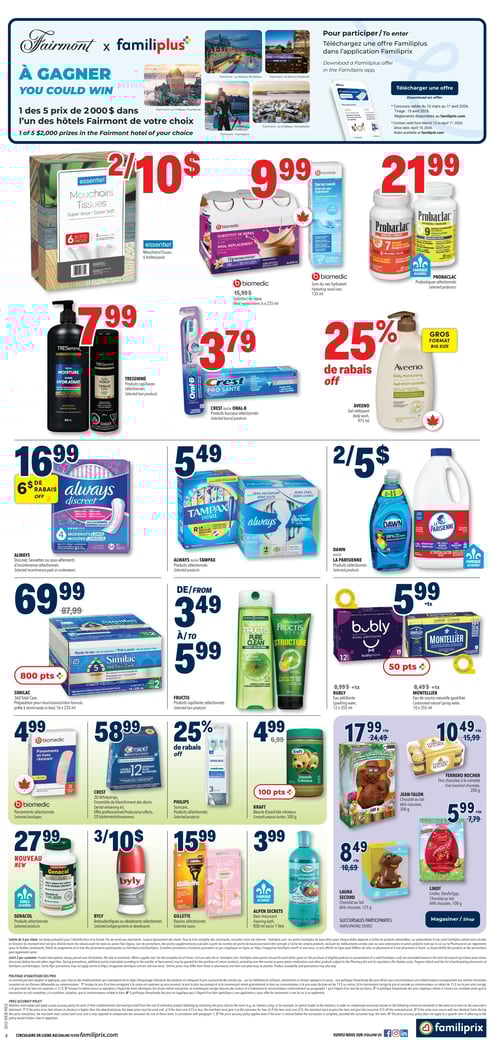 Circulaire Familiprix - Page 2