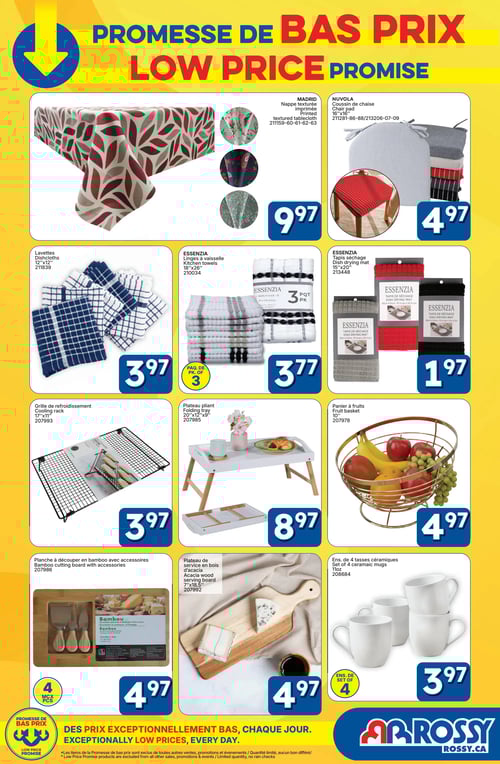 Circulaire Rossy - Promesse de bas prix - Page 4
