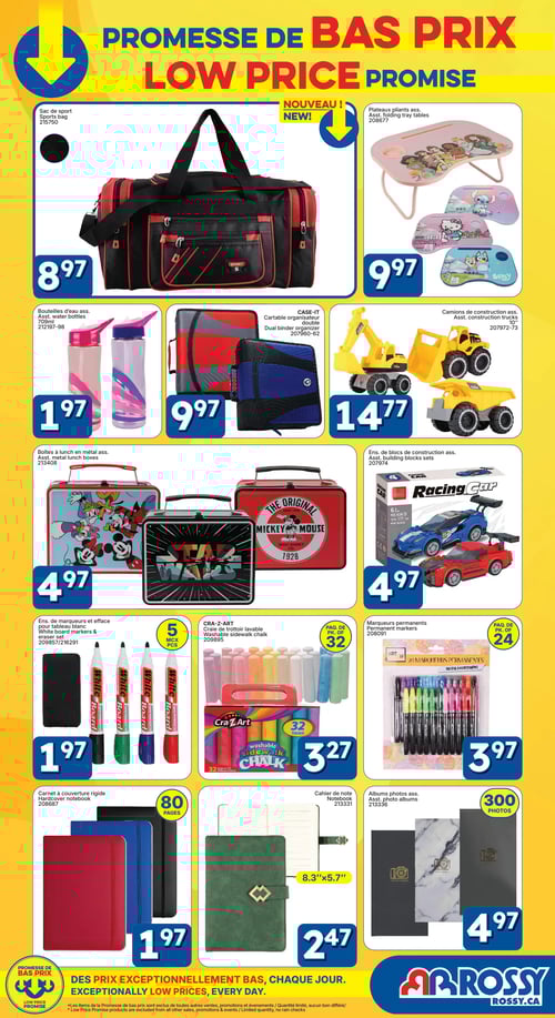 Circulaire Rossy - Promesse de bas prix - Page 13