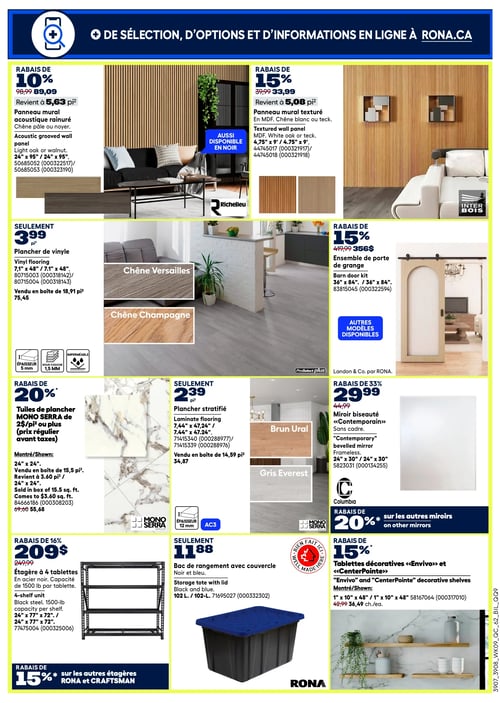 Circulaire Rona - Page 11