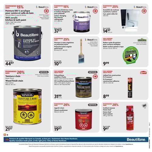 Circulaire Home Hardware - Centre de Rénovation - Page 11