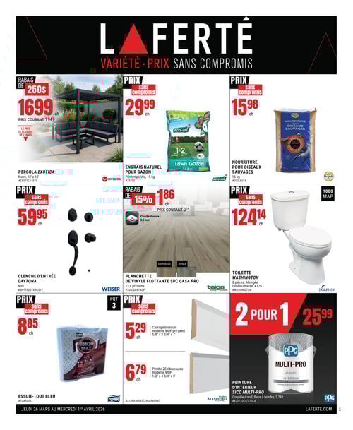 Circulaire Laferté - Page 1