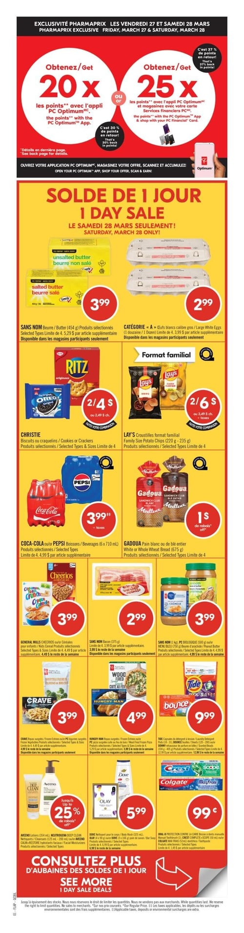 Circulaire Pharmaprix - Page 1